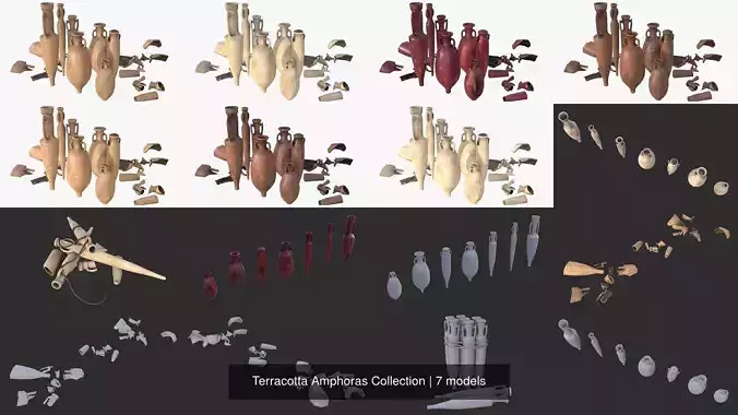 Terracotta Amphoras Collection 