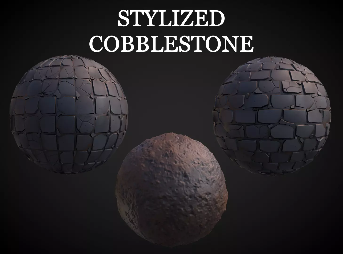 Stylized Cobblestone Texture Pack Texture_0