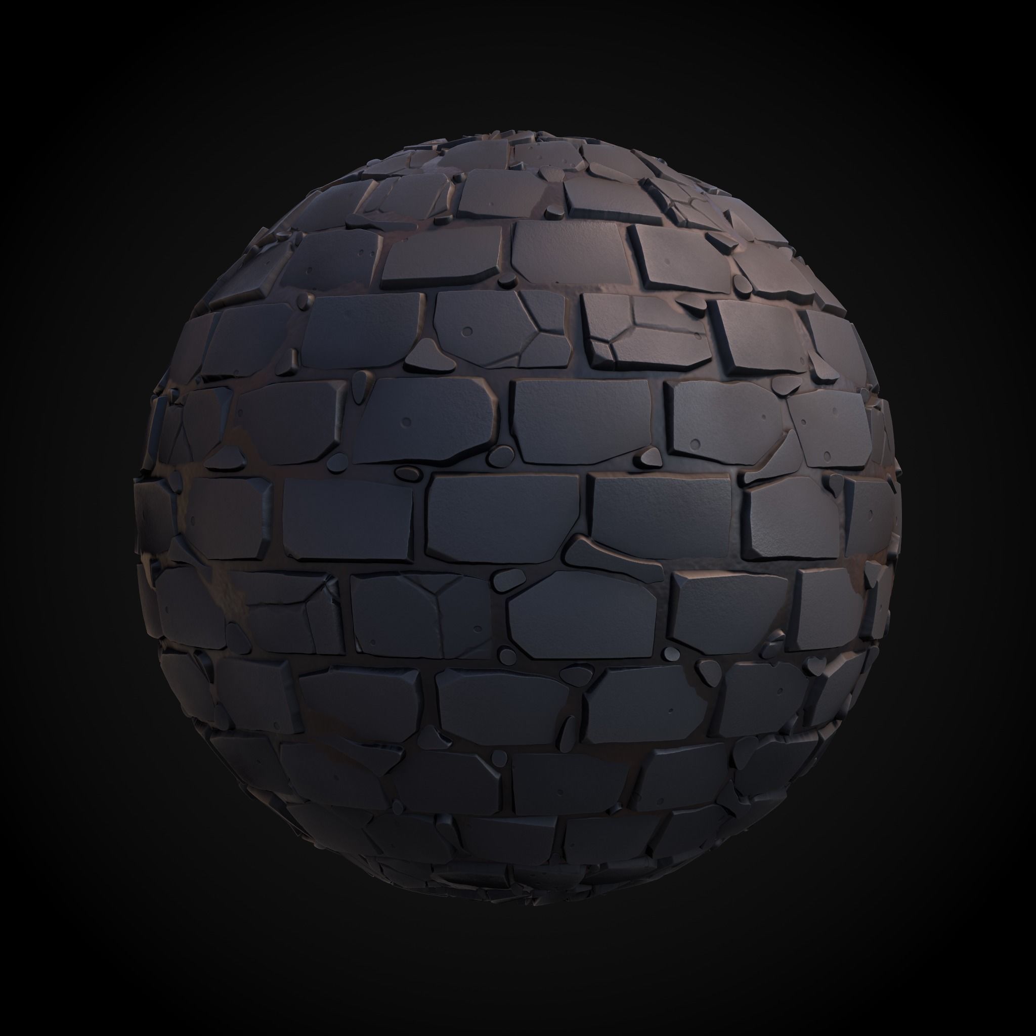 Stylized Cobblestone Texture Pack Texture_1