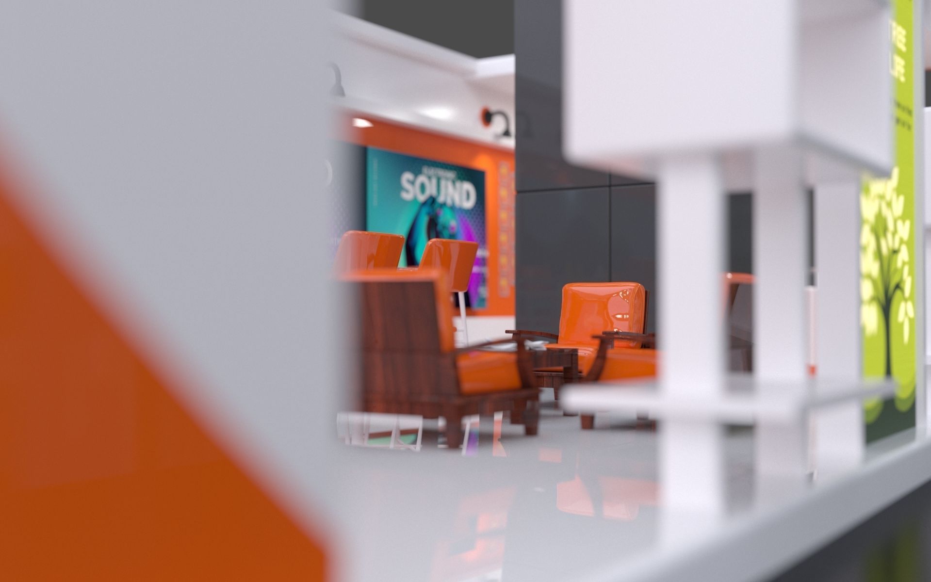 Exhibition Stall 3D 3D model_5