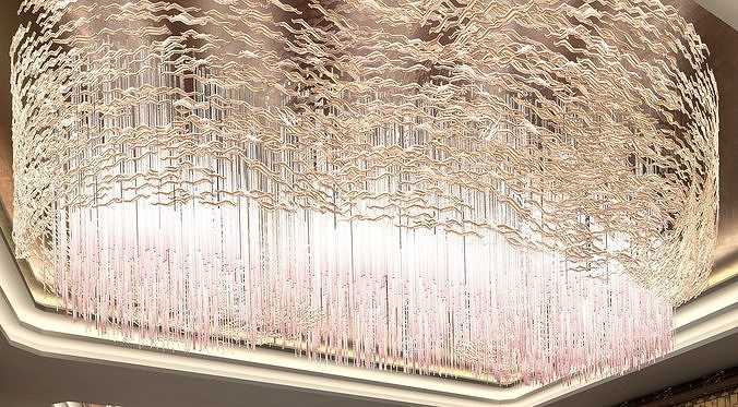 Chandelier 09 3D model