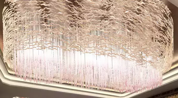 Chandelier 09 3D model