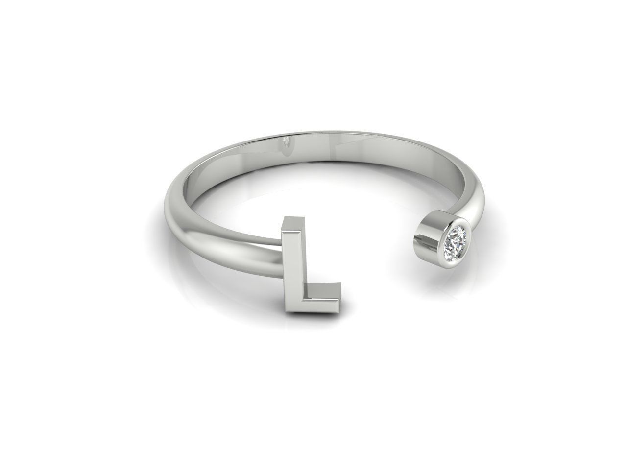 Ring 136 3D print model_4