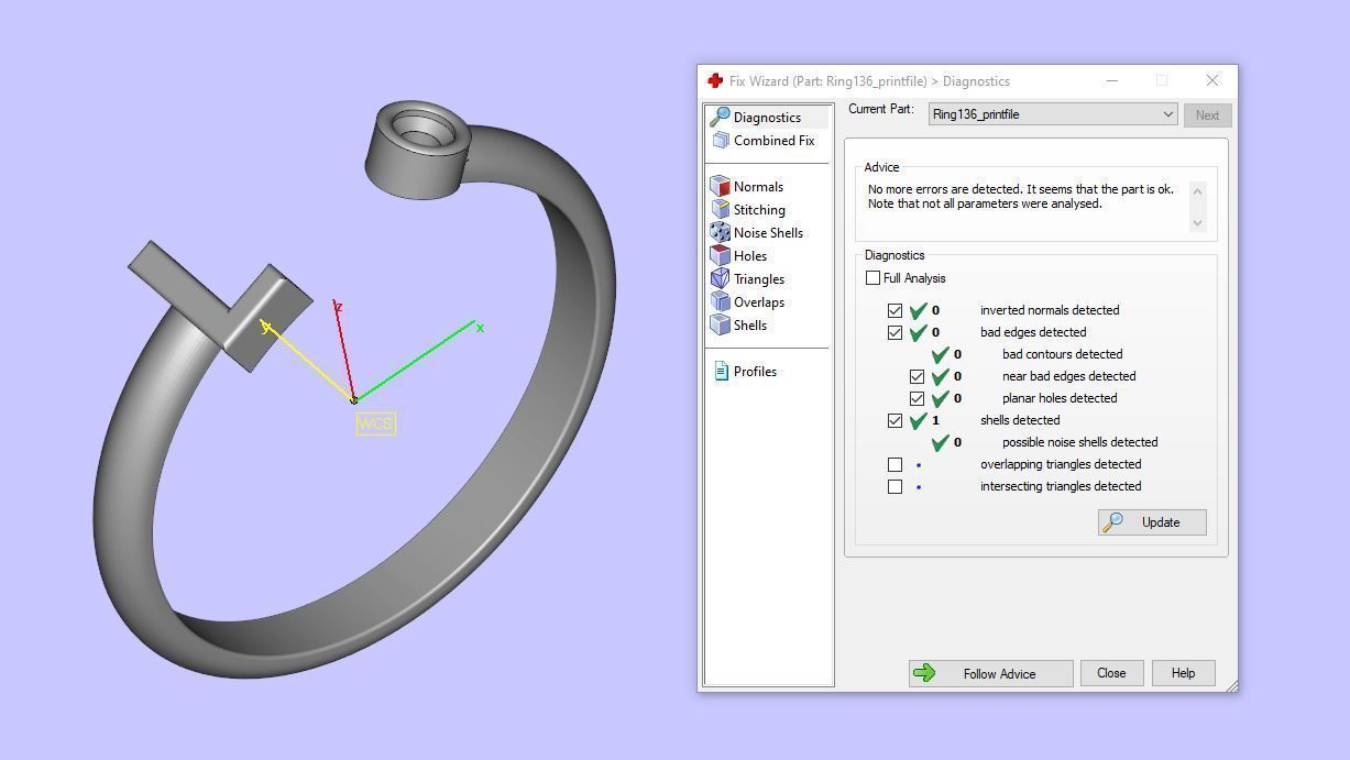Ring 136 3D print model_11