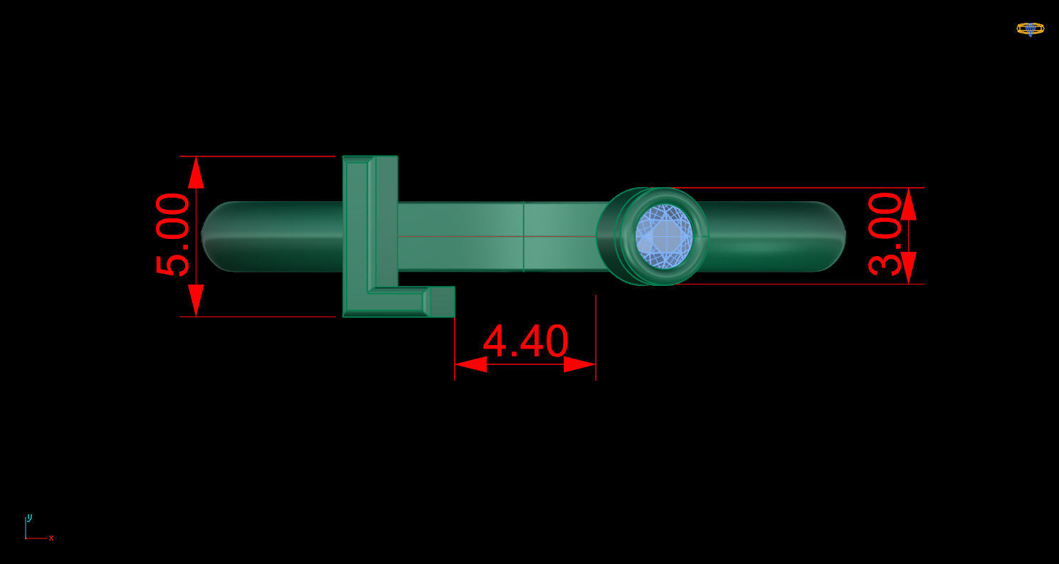 Ring 136 3D print model_9