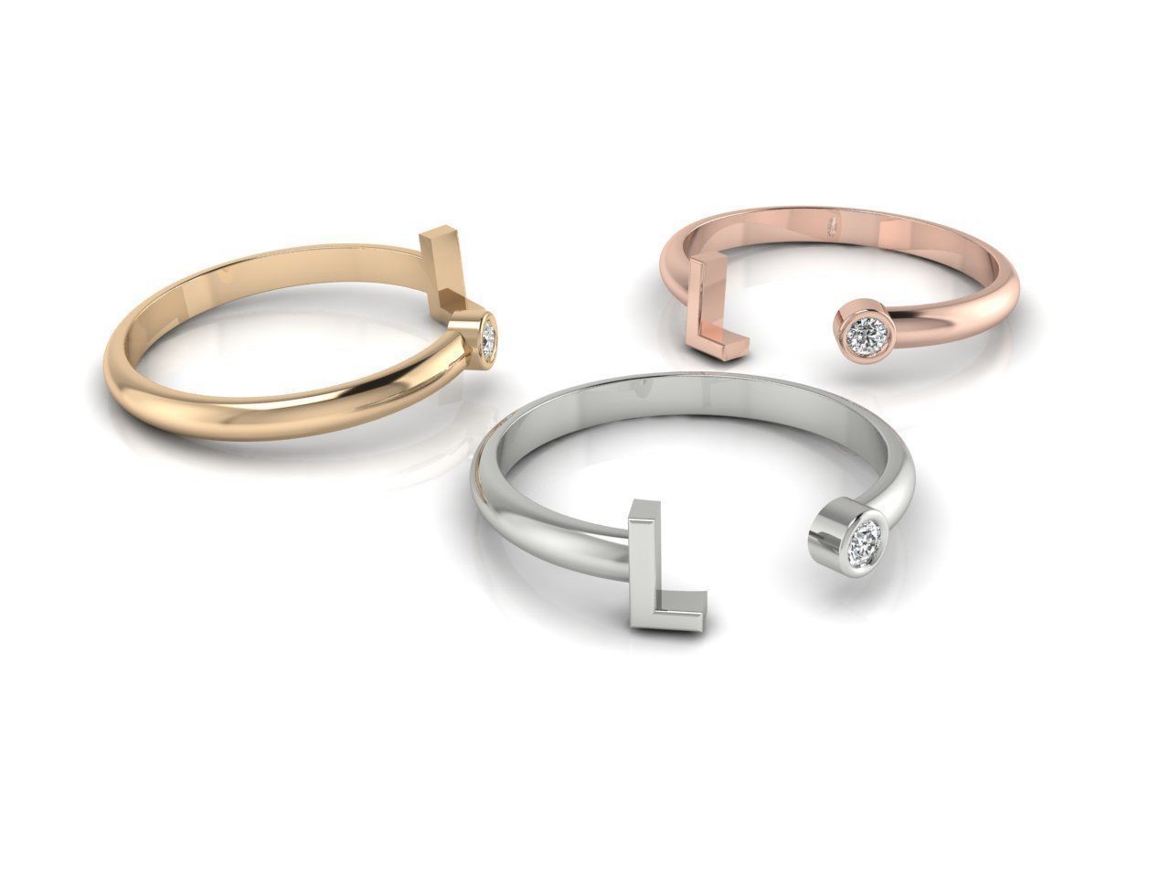 Ring 136 3D print model_5