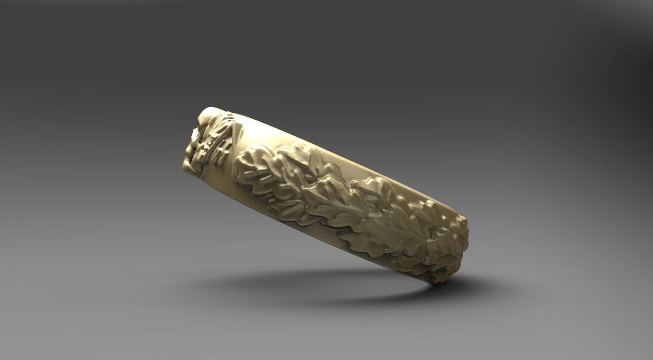 DEAD HEAD RING 3D print model_10