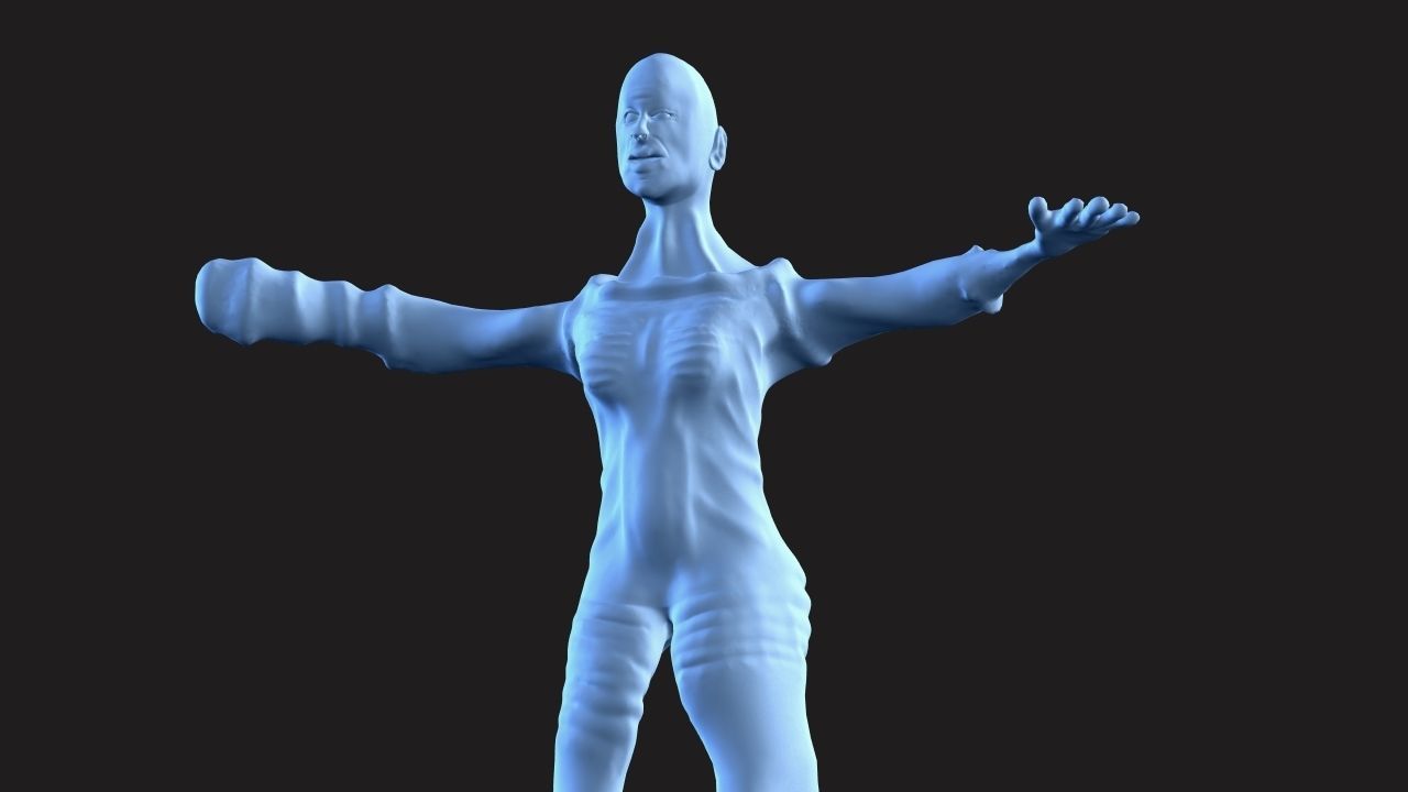 Scluptaco human 3D print model_2