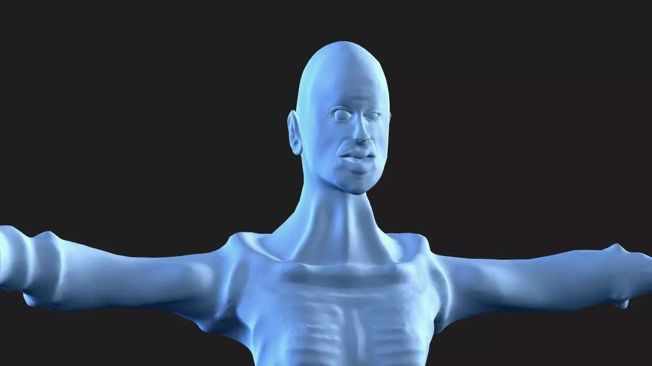 Scluptaco human 3D print model_0