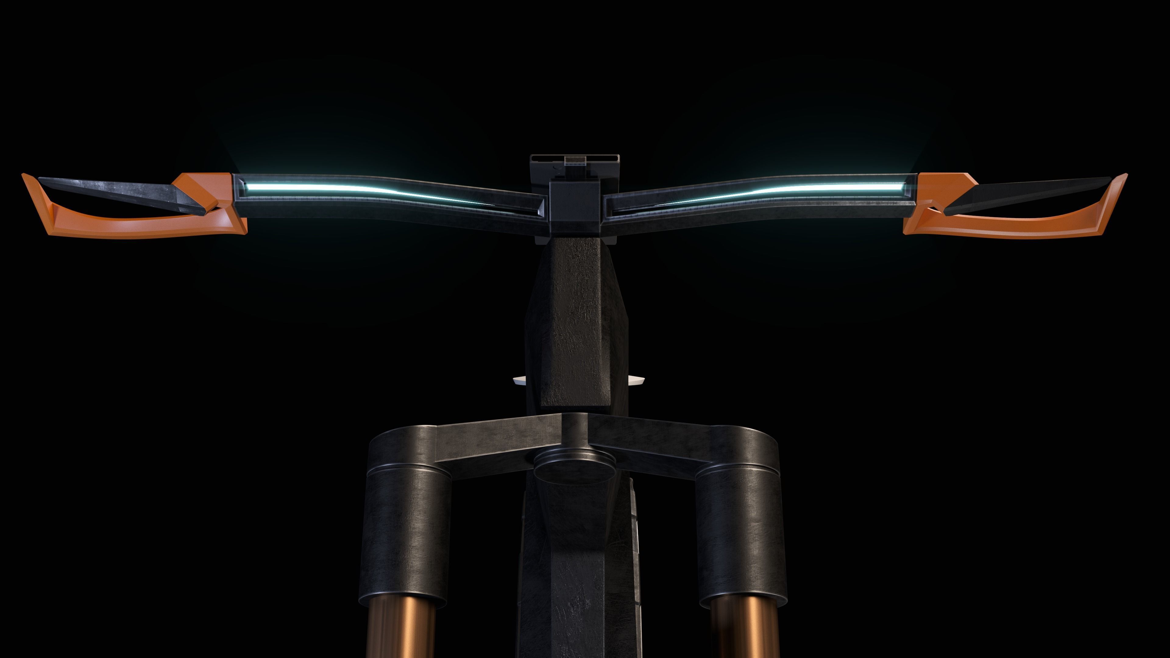 E-bicycle concept 3D model_2