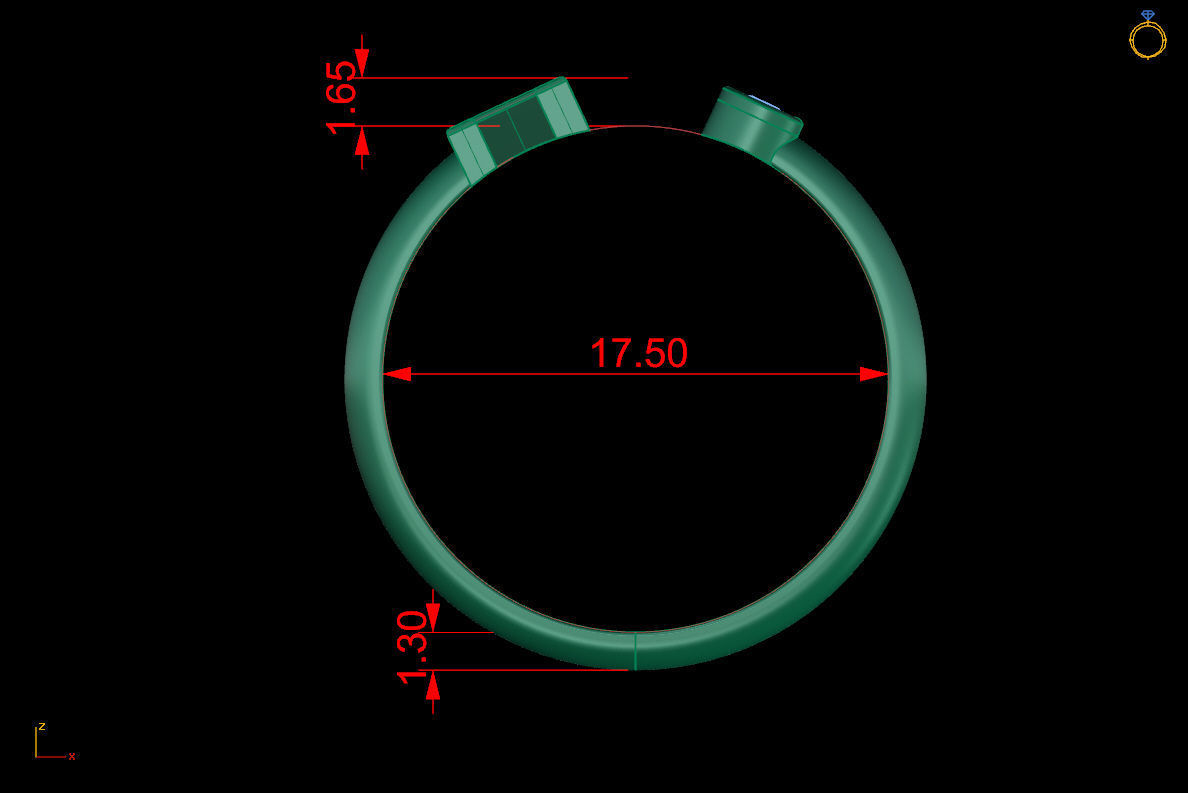 Ring 138 3D print model_6