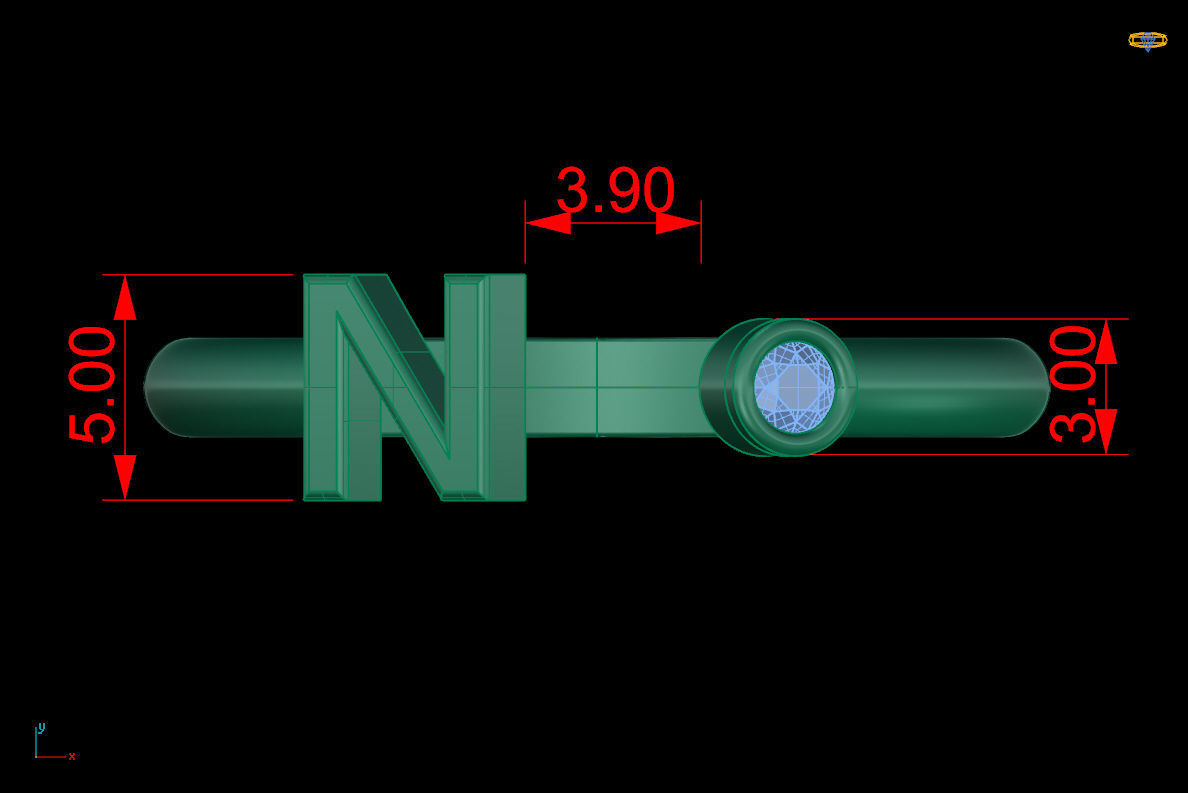 Ring 138 3D print model_8