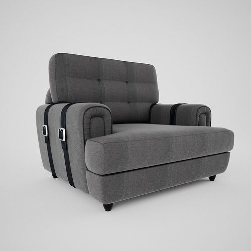 Sillon Butaca NZX 3D model