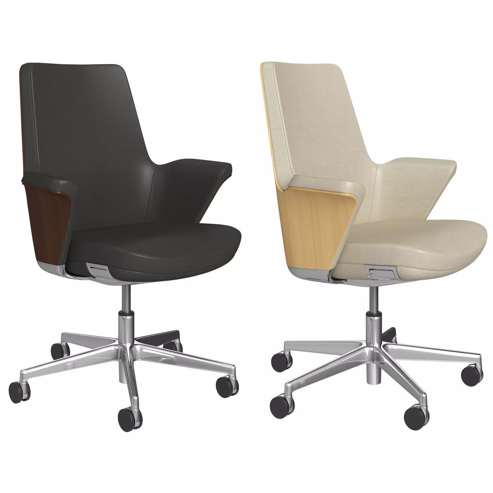Humanscale Summa Executive Conference Chair 3D model_0