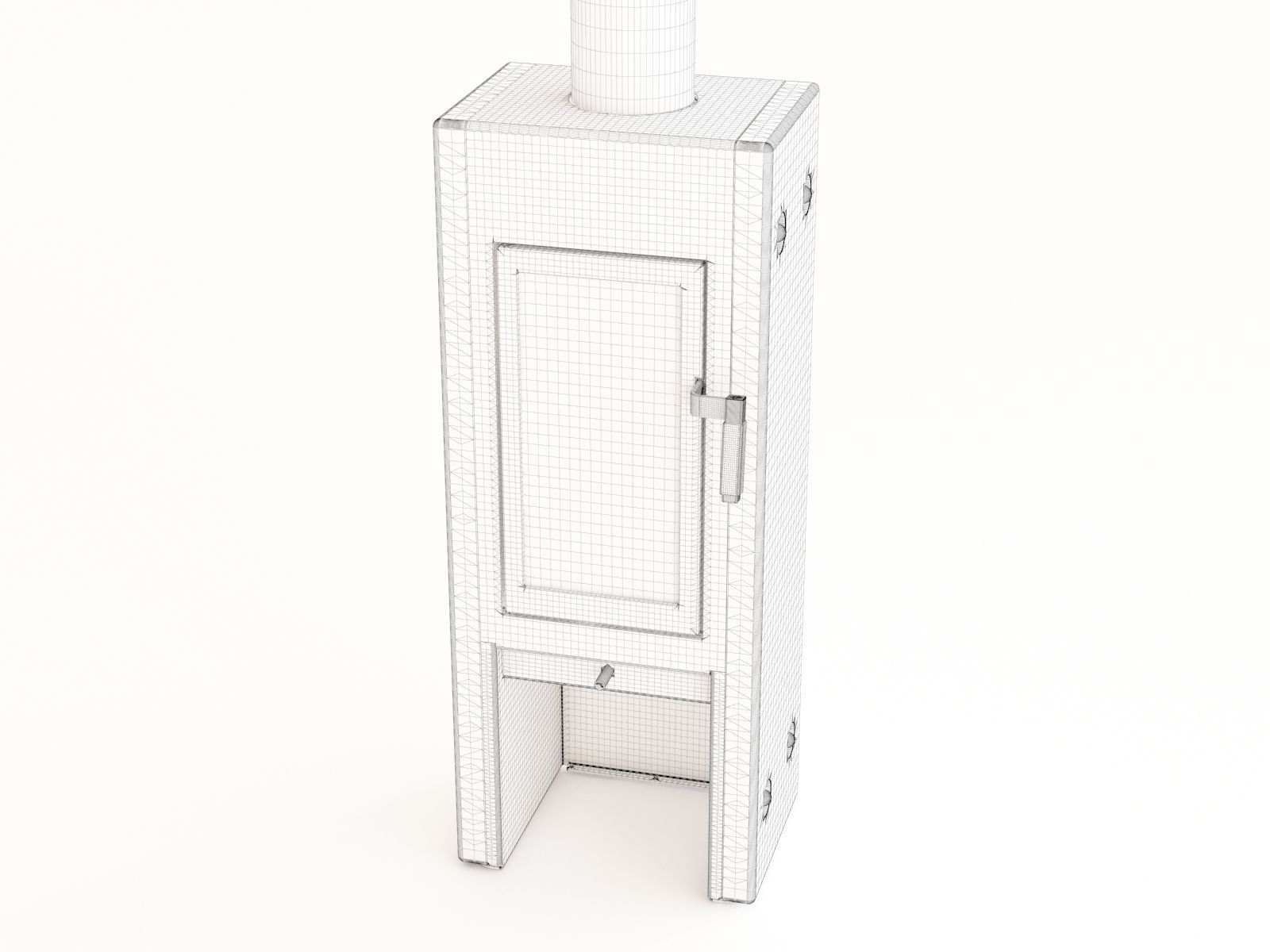 Fireplace 17 3D model_1