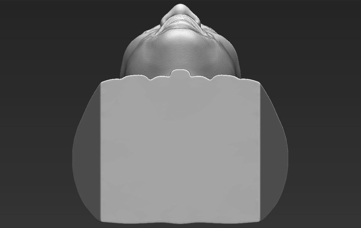 John Legend bust 3D printing ready stl obj formats 3D print model_26