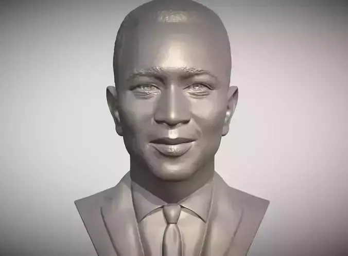 John Legend bust 3D printing ready stl obj formats 3D print model
