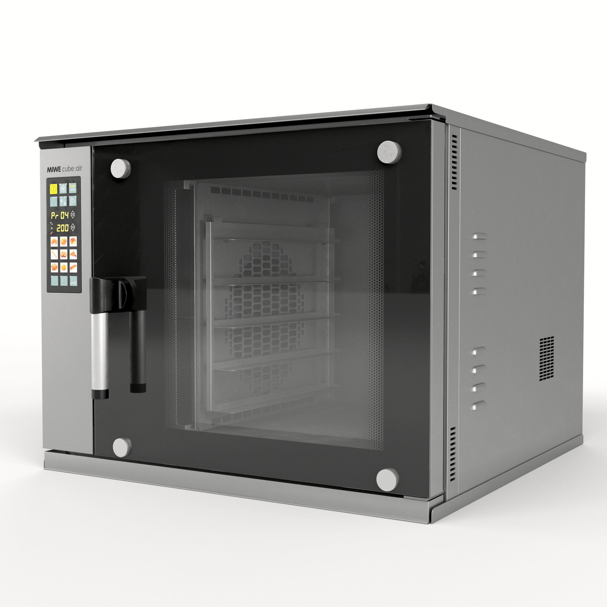MIWE cube air convection oven  3D model_0