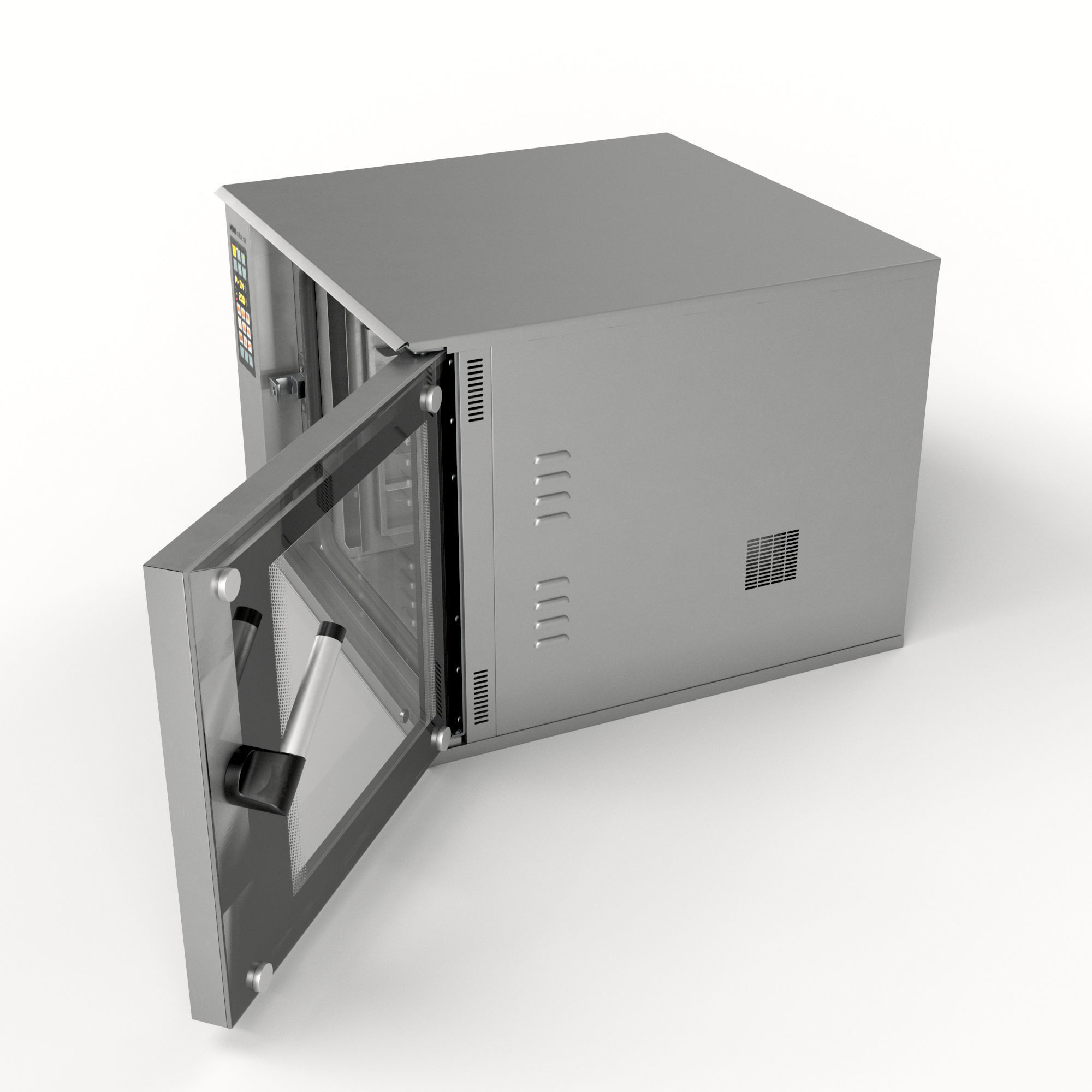 MIWE cube air convection oven  3D model_9