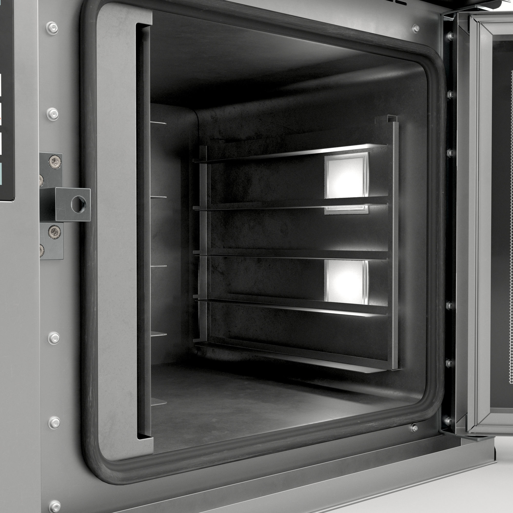 MIWE cube air convection oven  3D model_10