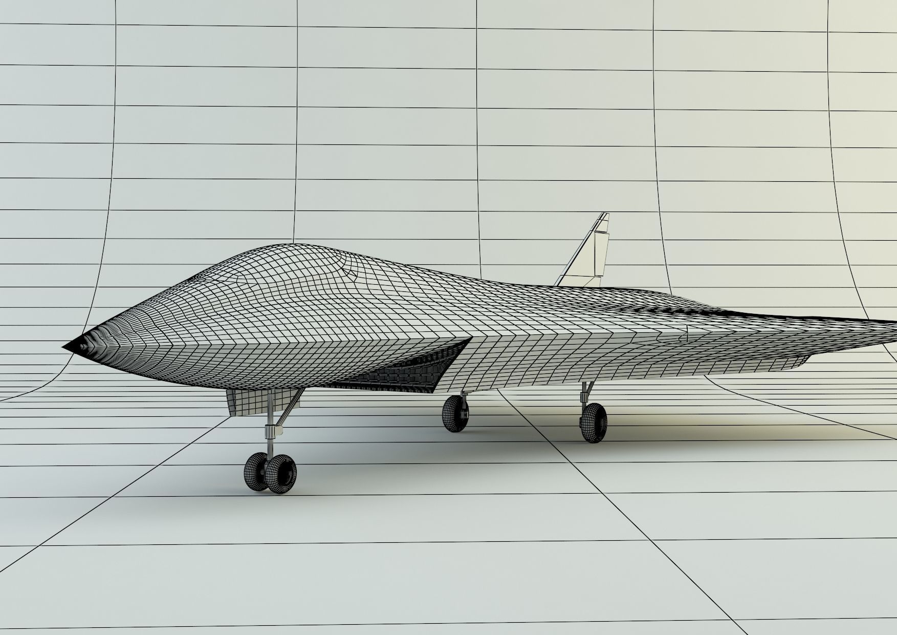 FA X61 war plane 1 3d  model 3D model_18