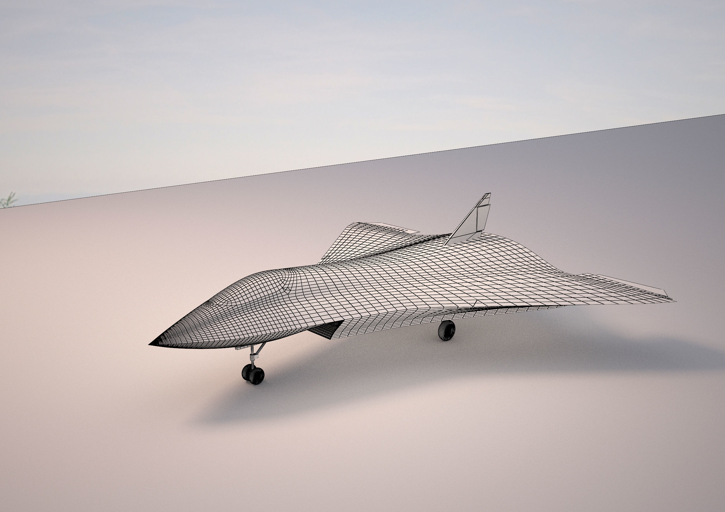 FA X61 war plane 1 3d  model 3D model_12