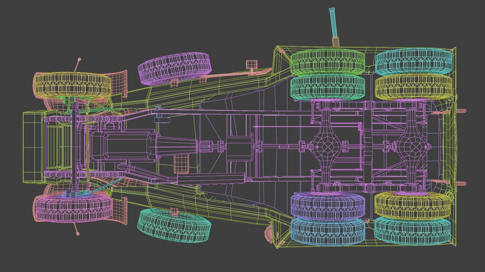 Rigged High Poly Ba-11 armored car 3D model_8