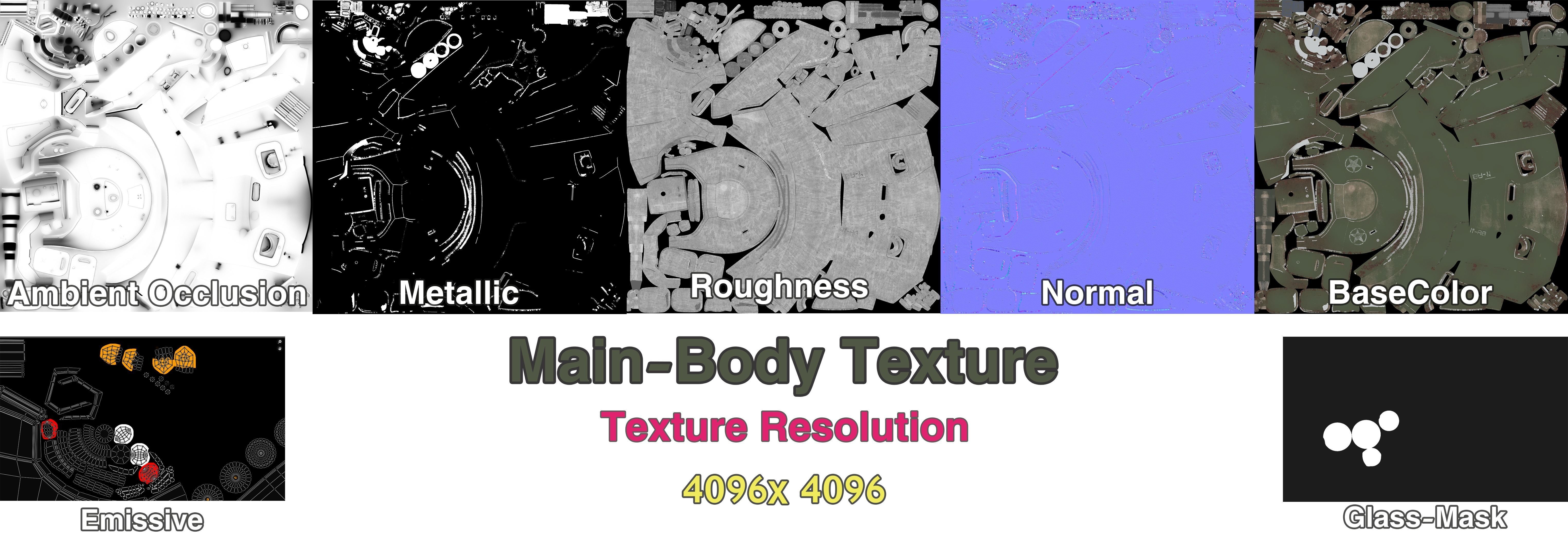 Rigged High Poly Ba-11 armored car 3D model_11