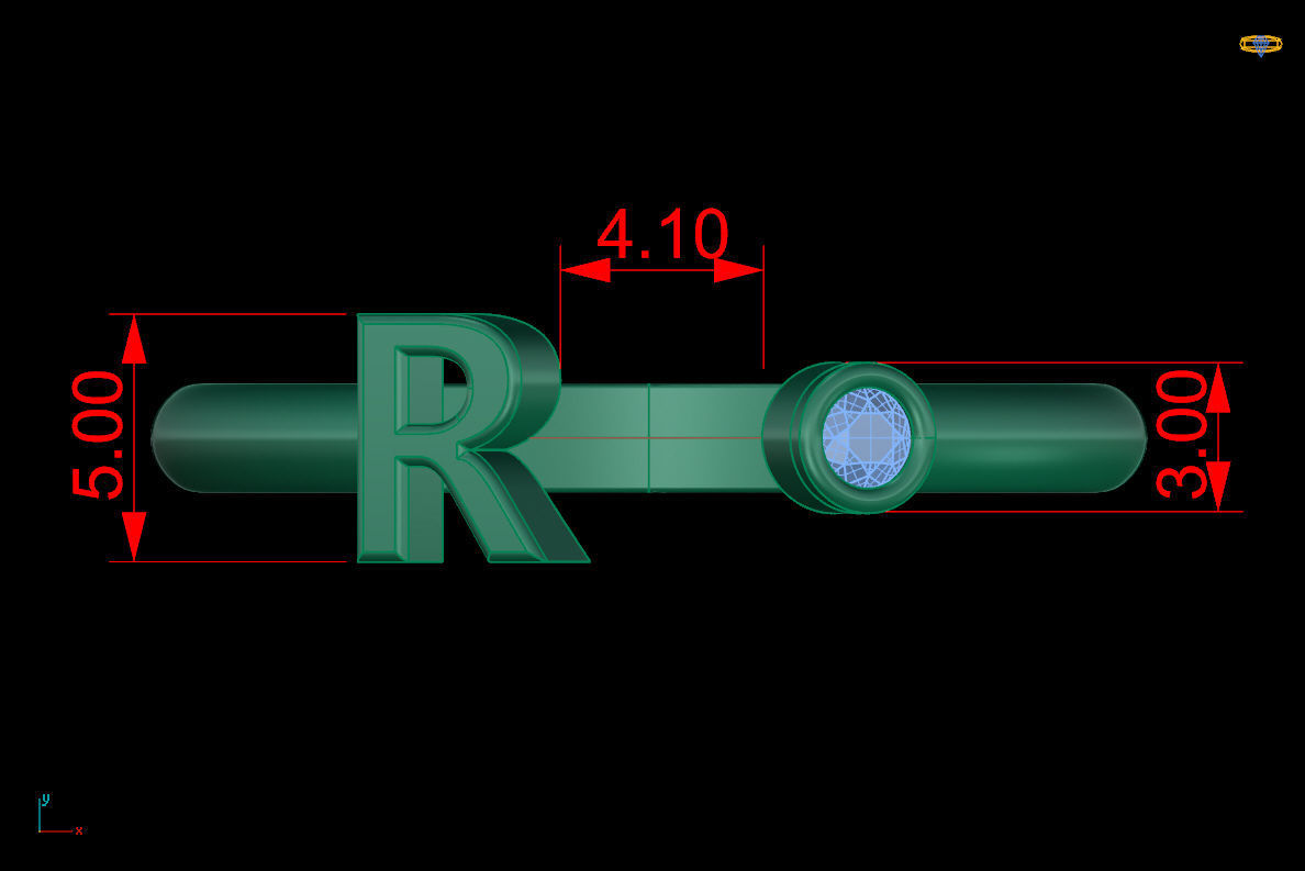 Ring 142 3D print model_7