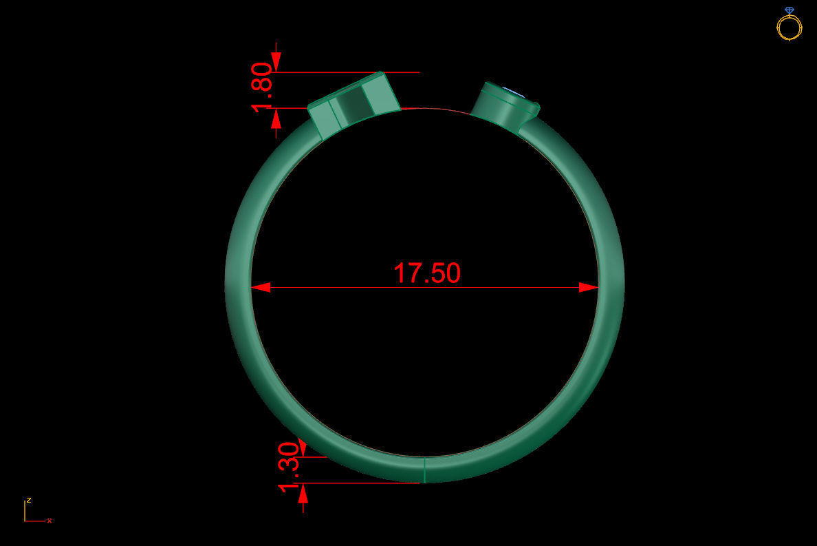 Ring 142 3D print model_6