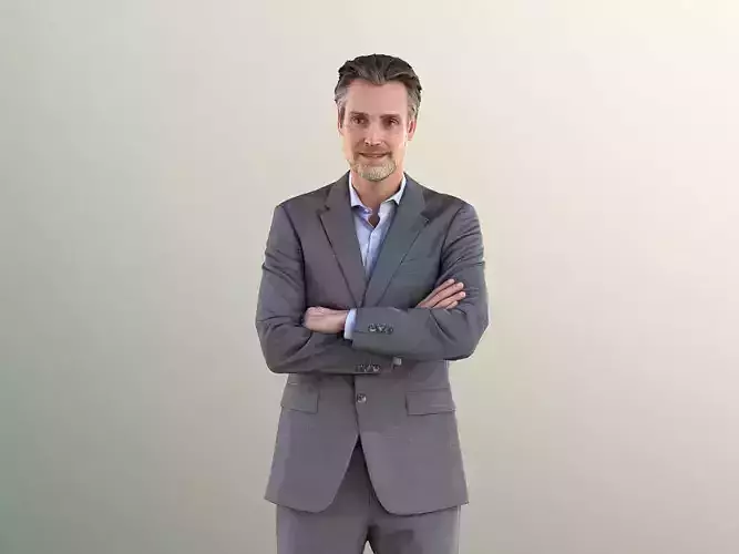 Will 10855 - Business Man Crossed Arms