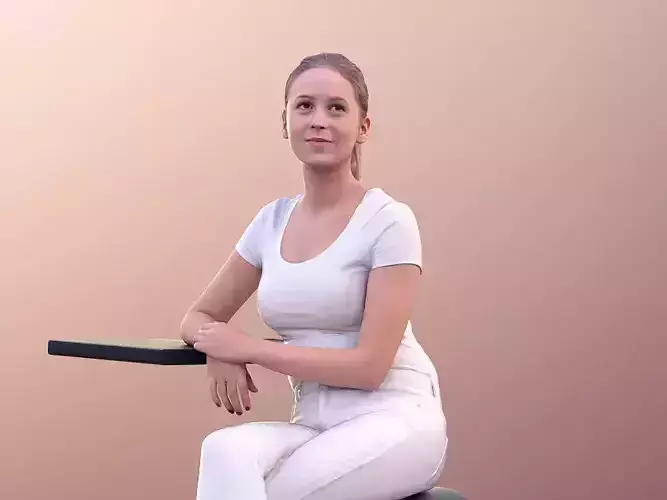 Elena 10670 - Female Doctors Assistant Sitting