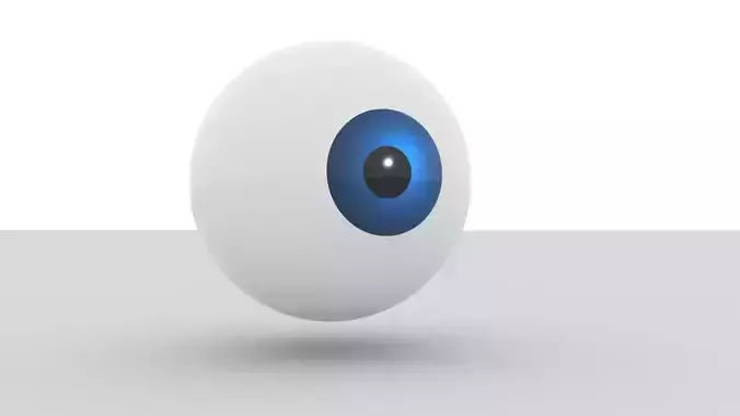 Eyes ball humain