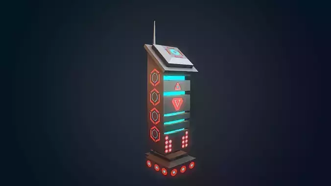 Sci-fi Building - 01
