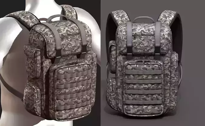 Backpack military combat soldier bag baggage 