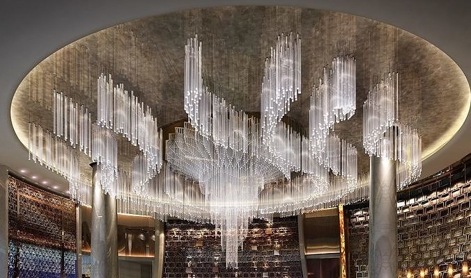 Chandelier 07 3D model