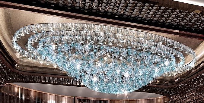Chandelier  40 3D model