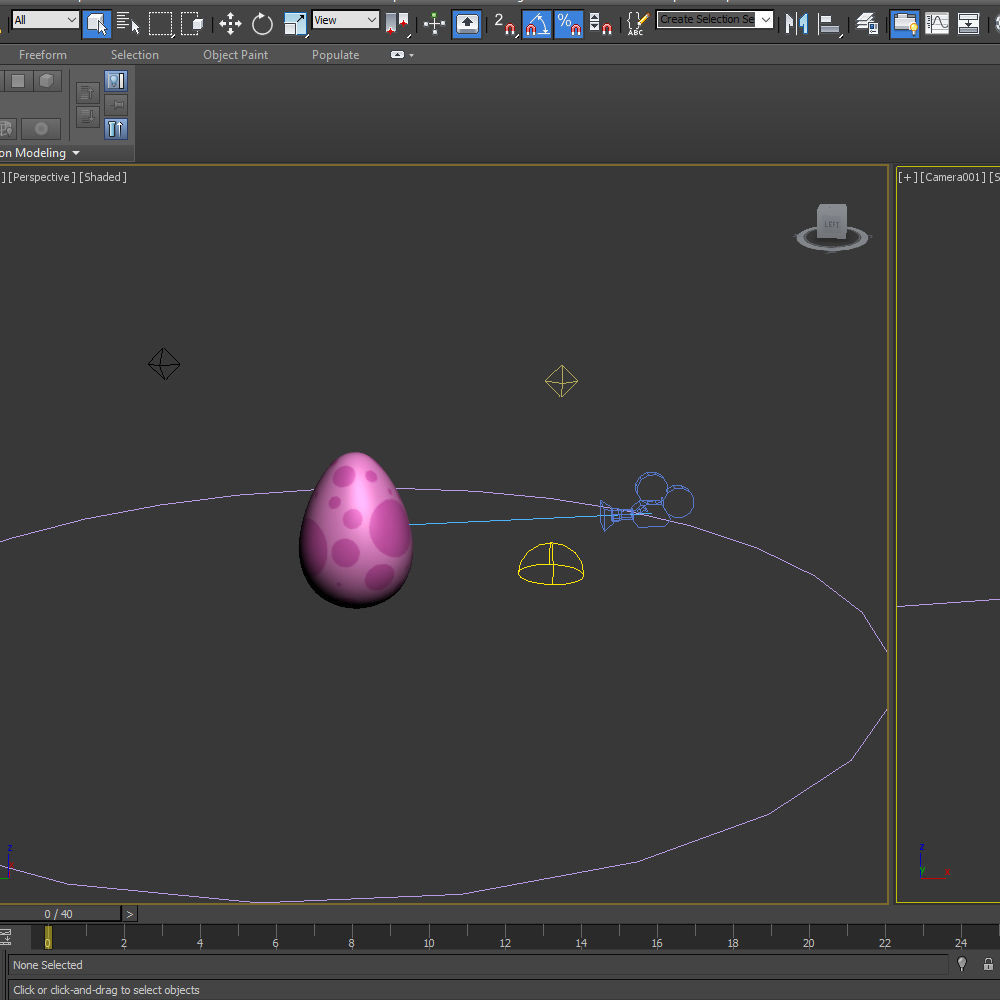 Dinosaur Egg Cartoon 3D model_11