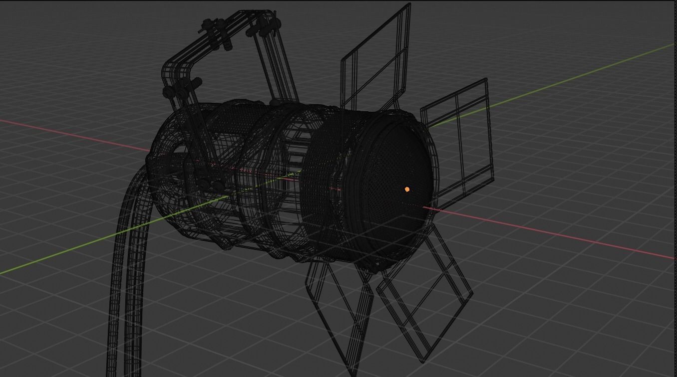 Par Stage Theater and Film Light  Free 3D model_5