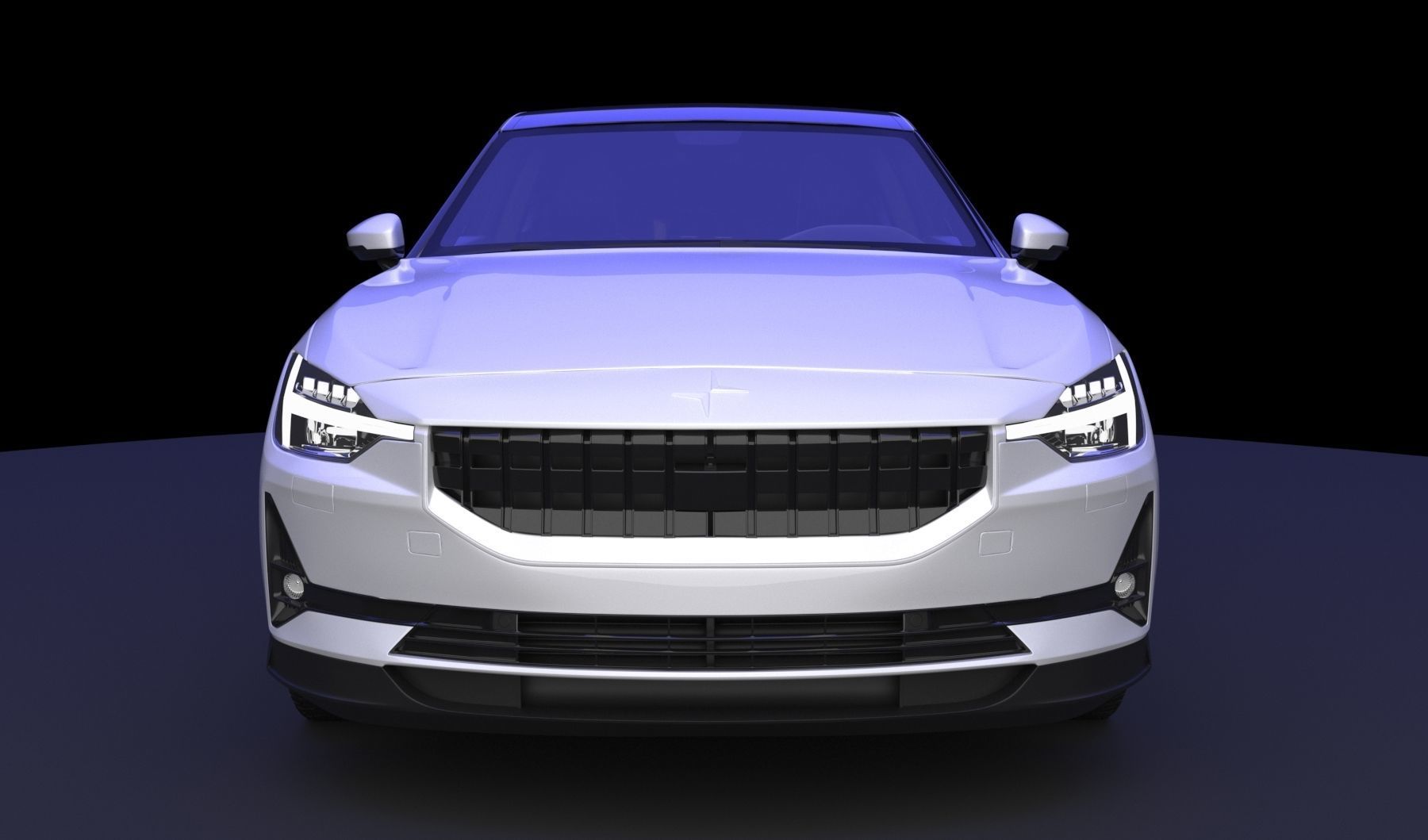 Polestar 2 volvo 3D model_12
