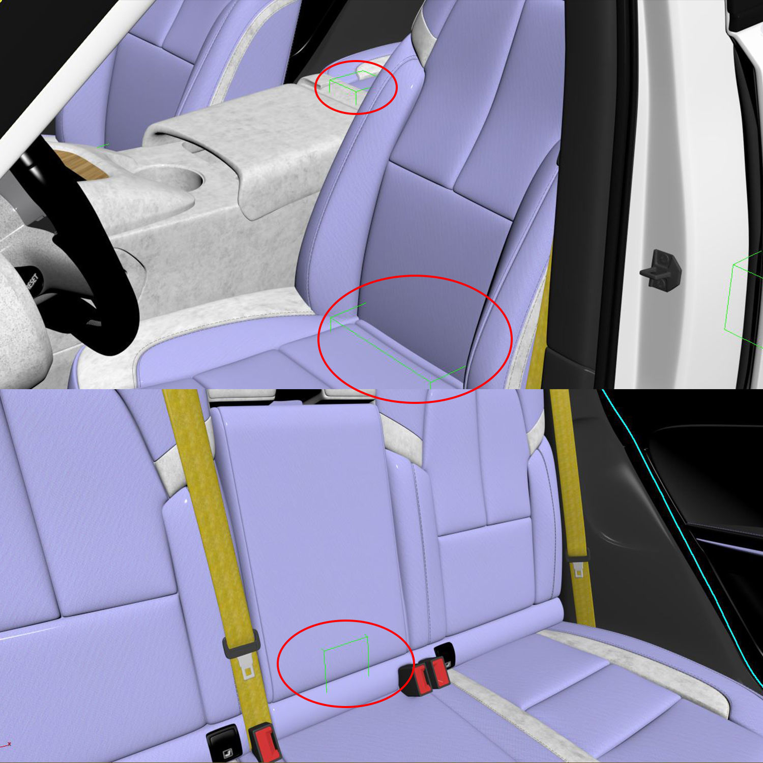 Polestar 2 volvo 3D model_30