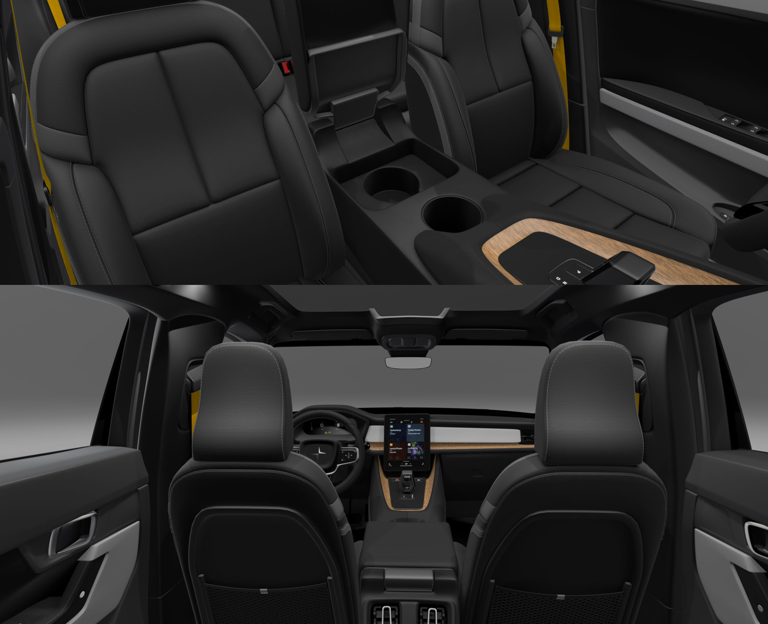 Polestar 2 volvo 3D model_37