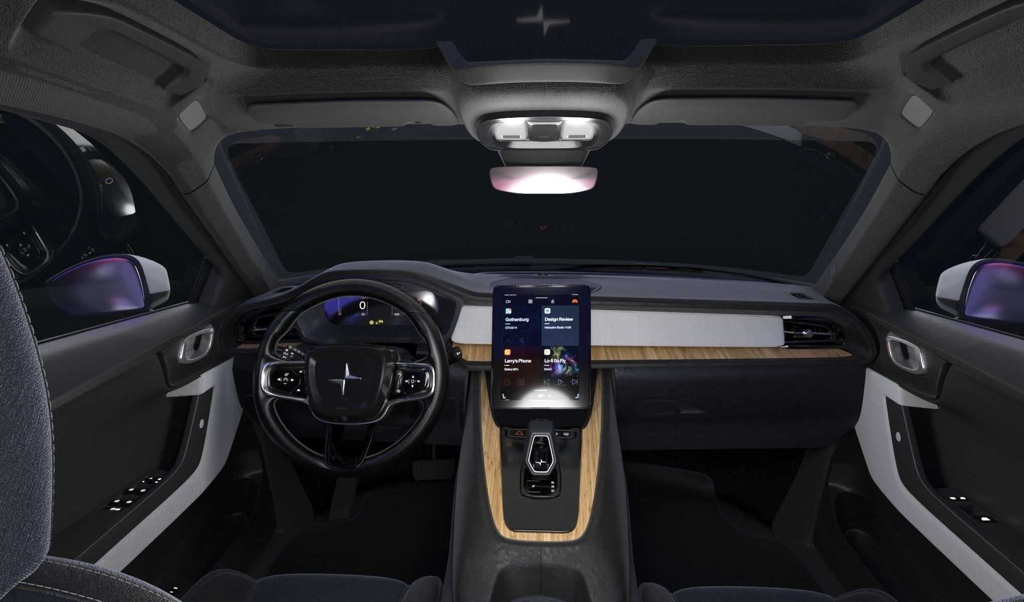 Polestar 2 volvo 3D model_20