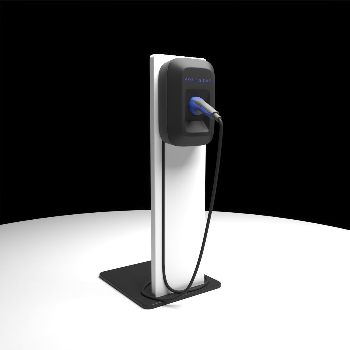 Polestar 2 volvo 3D model_28