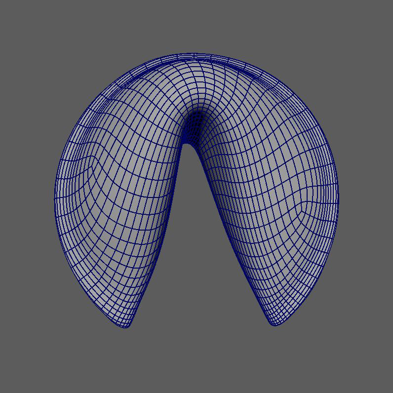 Fortune Cookie 3D model_10