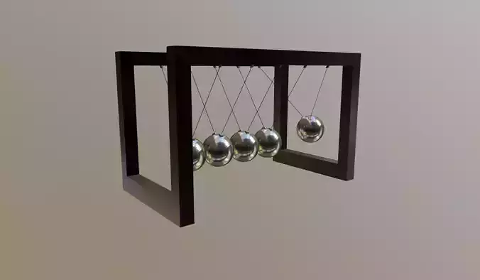 Newtonian Pendulum 3D model