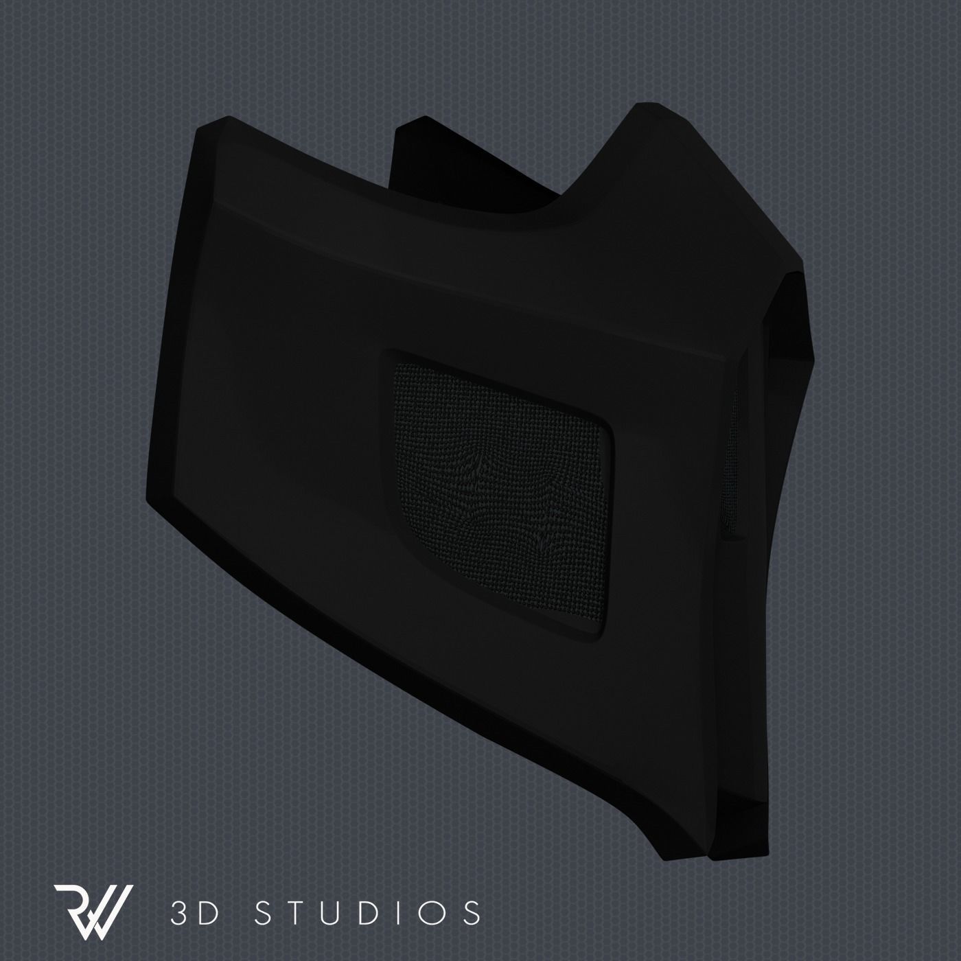 MK 9 Noob Saibot Mask - STL File 3D print model_2