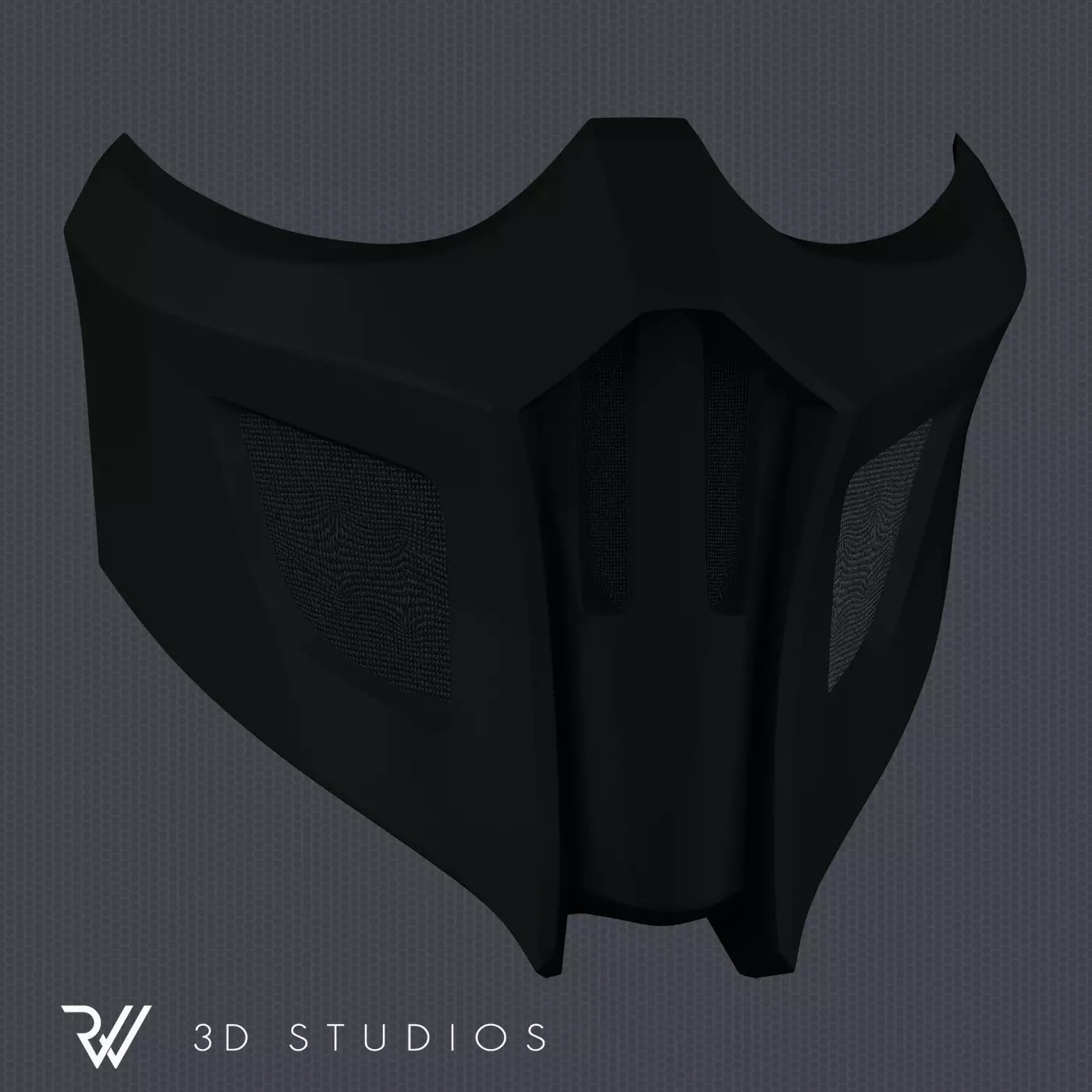MK 9 Noob Saibot Mask - STL File 3D print model_0