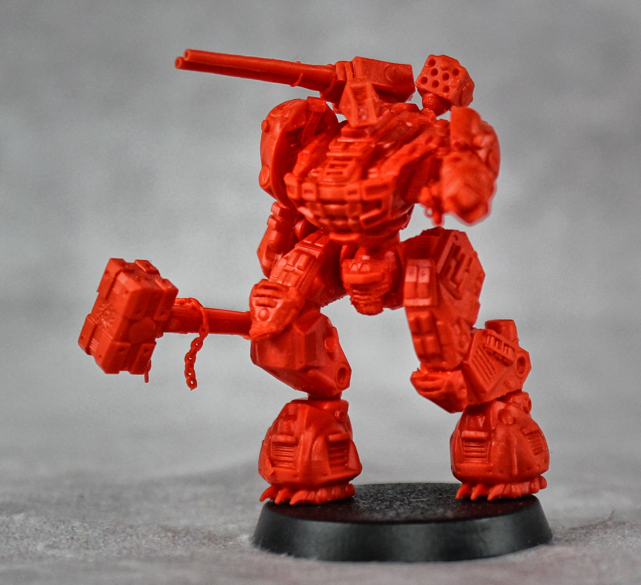 Mech- Kuznets Hammer Mech Miniature 3D print model_10