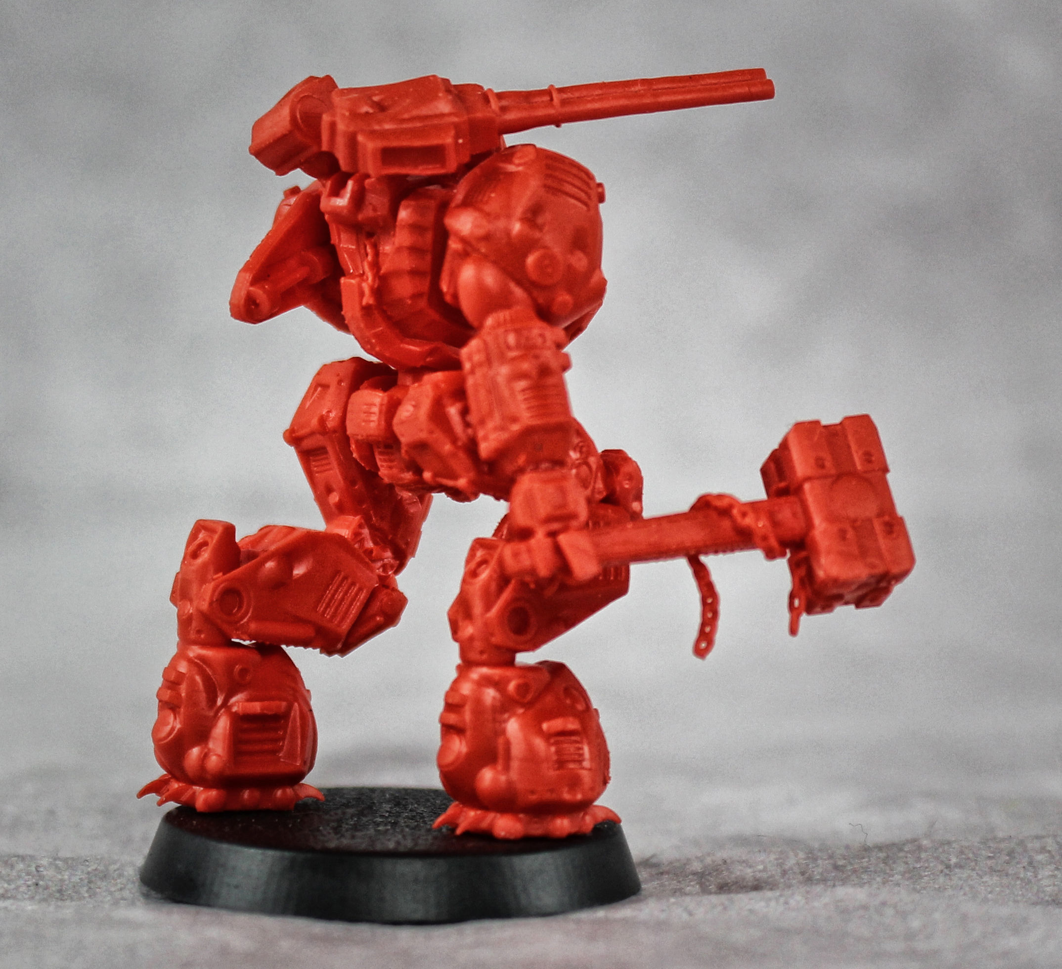 Mech- Kuznets Hammer Mech Miniature 3D print model_7